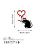 Wallity Banksy Metal 08 Blanco